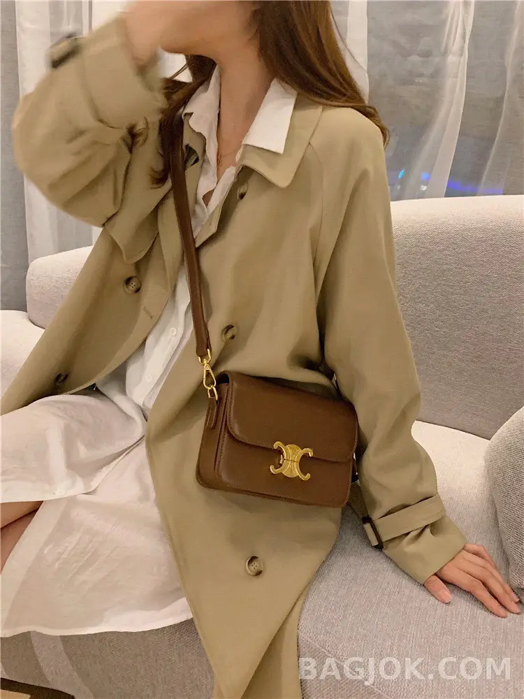셀린느 CELINE 트리옹프 숄더백 틴 상세 이미지