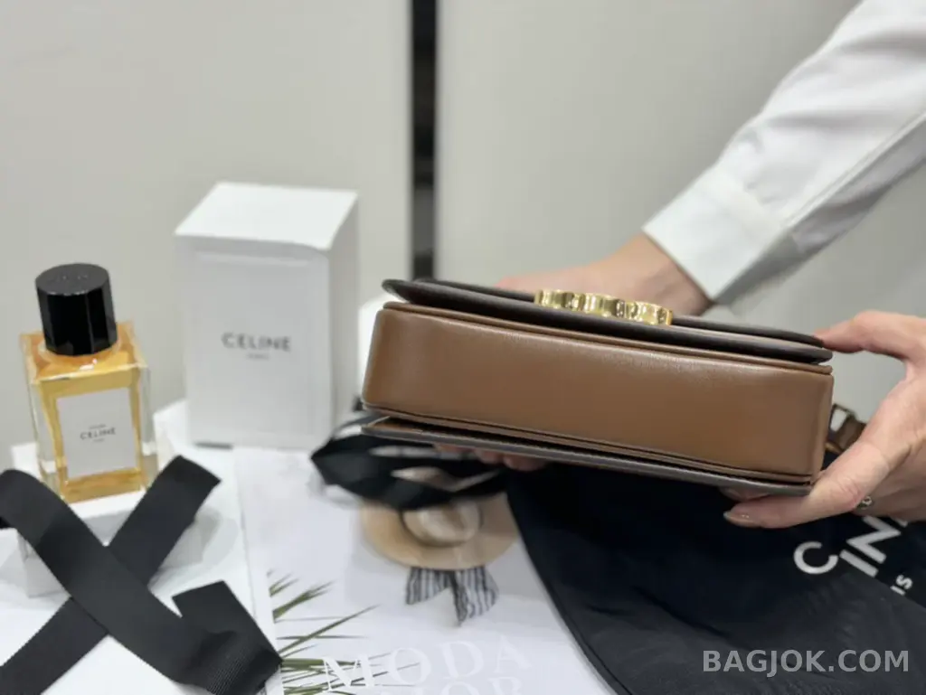 셀린느 CELINE 트리옹프 숄더백 틴 상세 이미지
