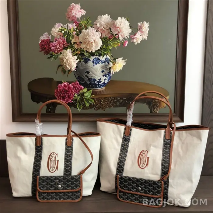 고야드 GOYARD 양면 토트백 미디움 상세 이미지