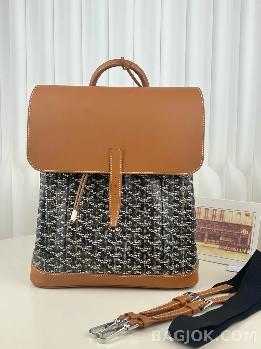 고야드 GOYARD 알팡 백팩 상세 이미지