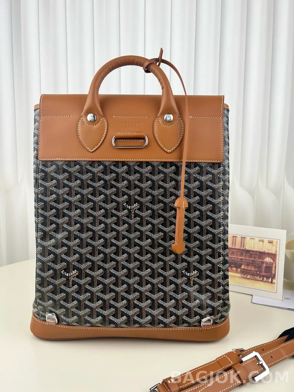 고야드 GOYARD 알팡 백팩 상세 이미지