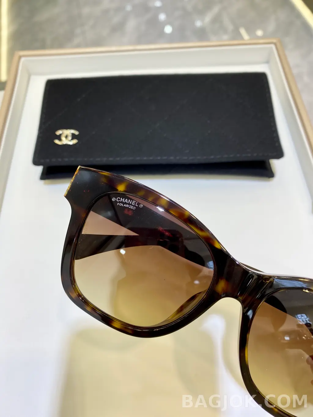 샤넬 CHANEL 오버사이즈 스퀘어 Sunglasses 상세 이미지