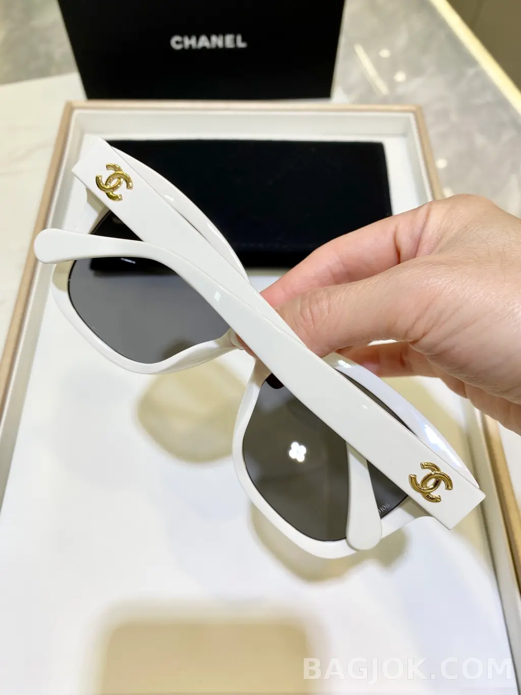 샤넬 CHANEL 오버사이즈 스퀘어 Sunglasses 상세 이미지