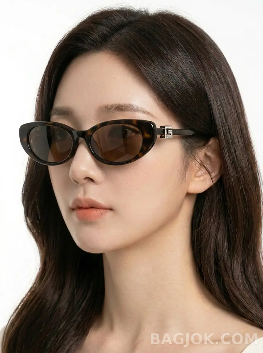 GUCCI GG1680SA 오벌 캣아이 Sunglasses_대표이미지
