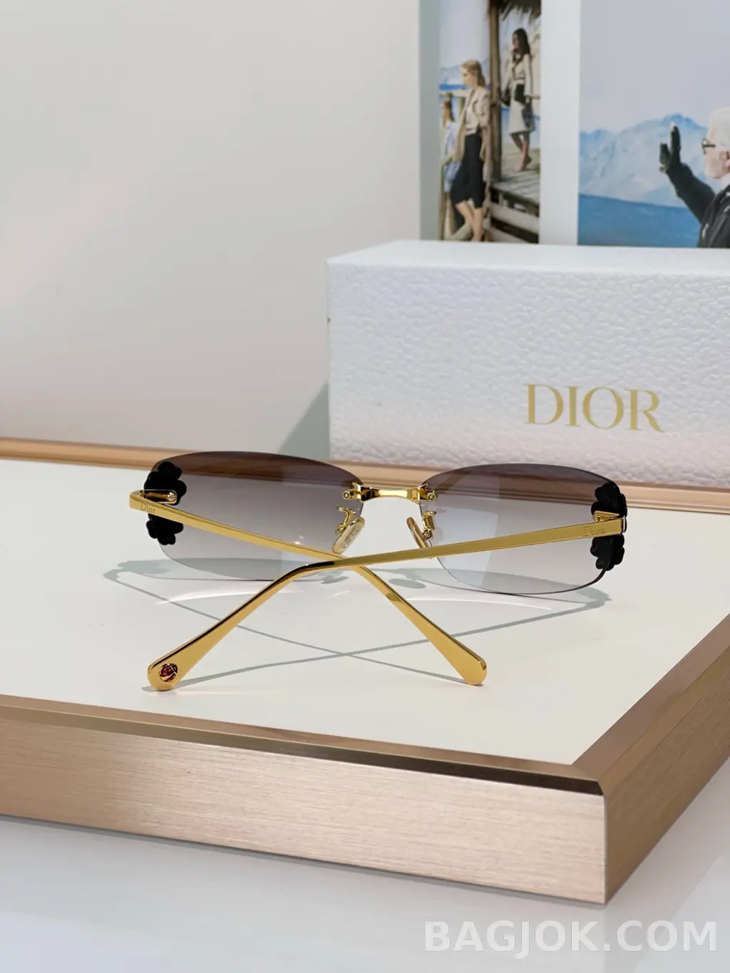 디올 DIOR 클로버 무테 Sunglasses 상세 이미지