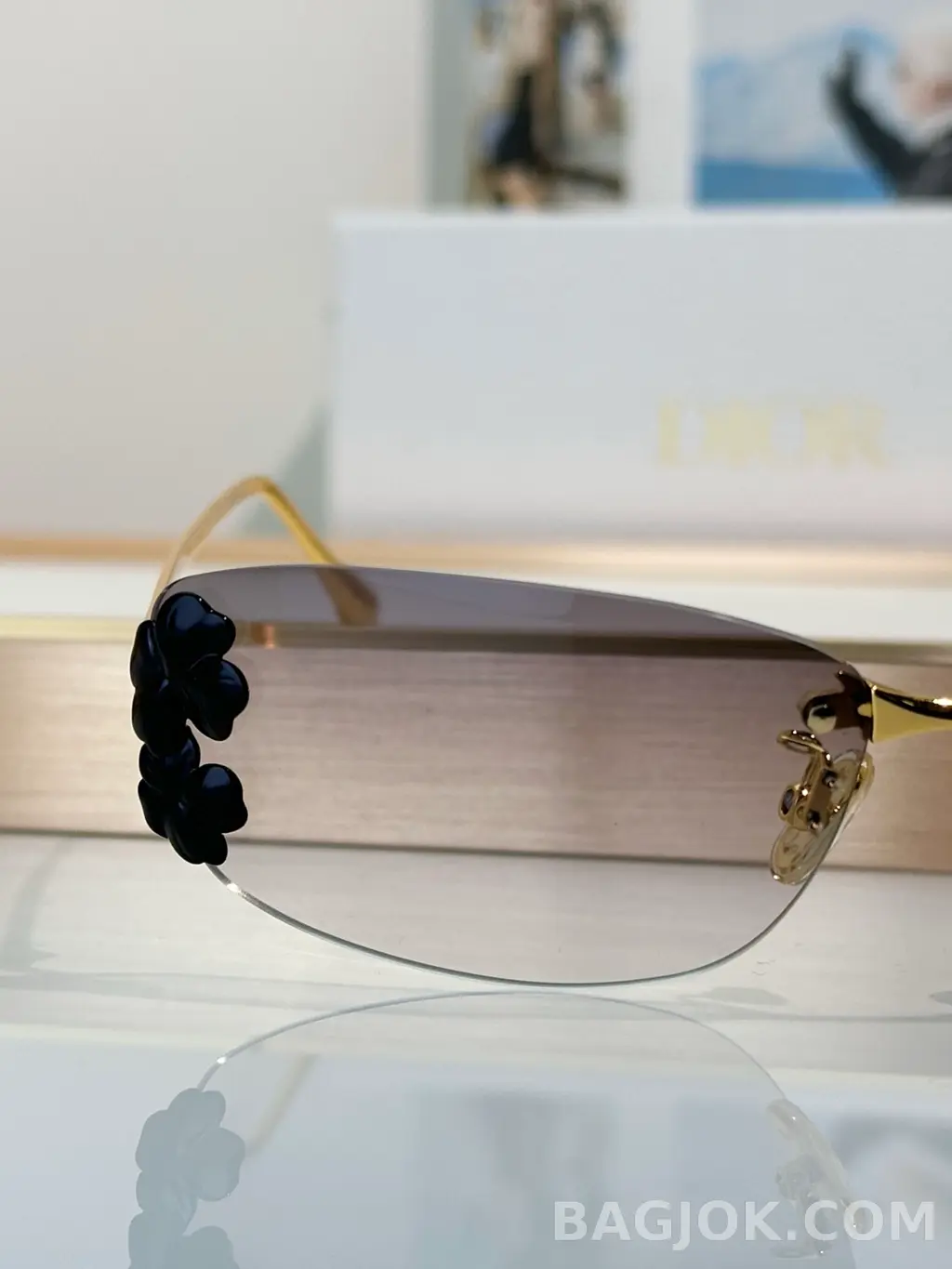 디올 DIOR 클로버 무테 Sunglasses 상세 이미지