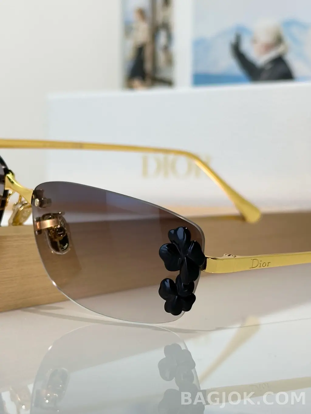 디올 DIOR 클로버 무테 Sunglasses 상세 이미지