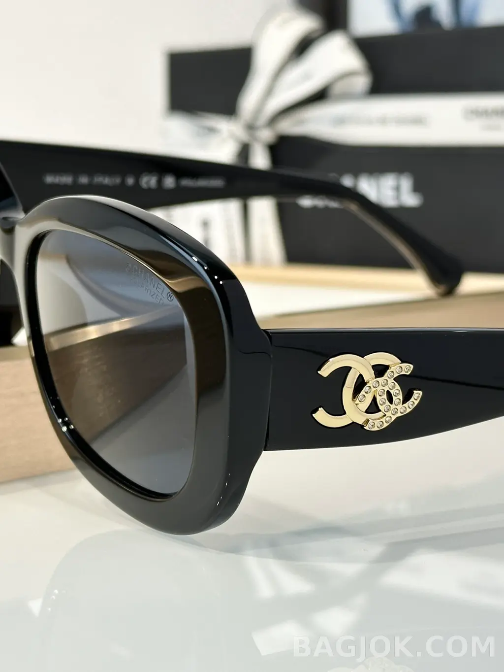 샤넬 Chanel 크리스탈 스퀘어 Sunglasses 상세 이미지