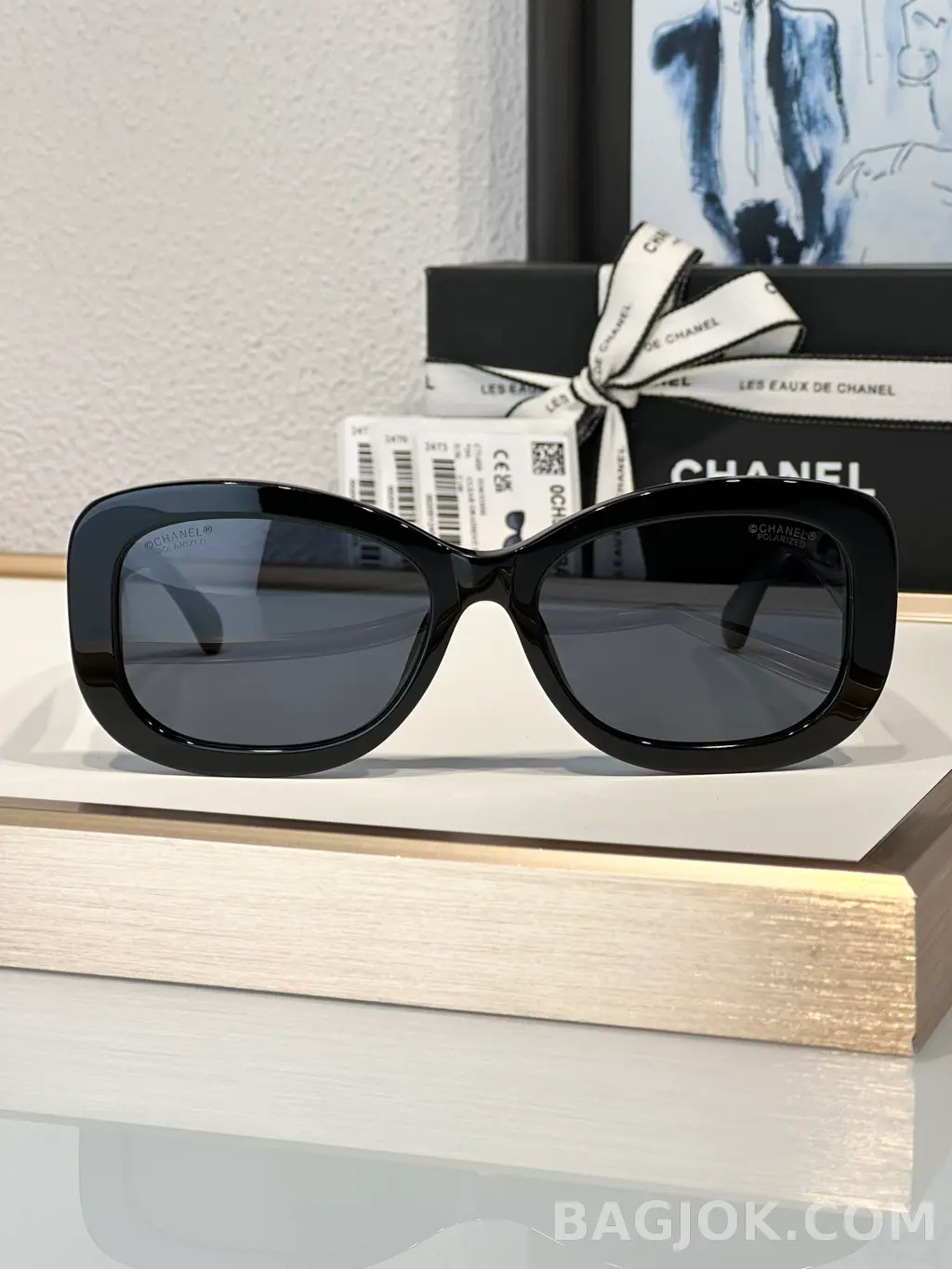 샤넬 Chanel 크리스탈 스퀘어 Sunglasses 상세 이미지