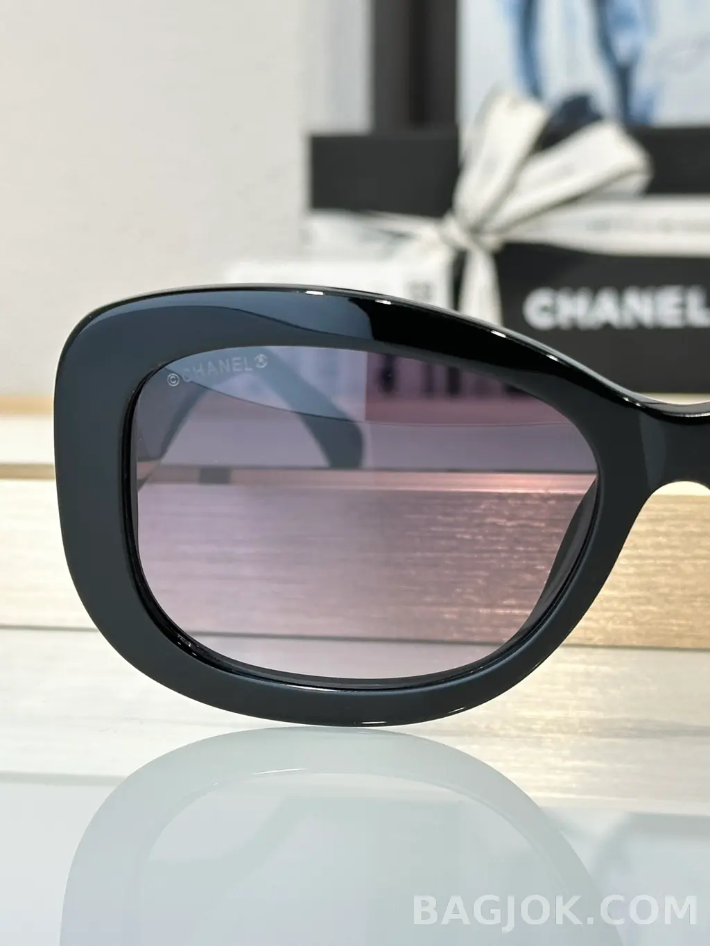 샤넬 Chanel 크리스탈 스퀘어 Sunglasses 상세 이미지