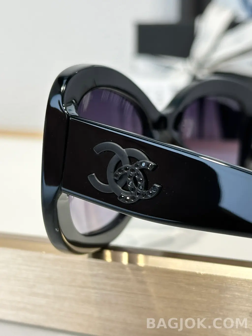 샤넬 Chanel 크리스탈 스퀘어 Sunglasses 상세 이미지