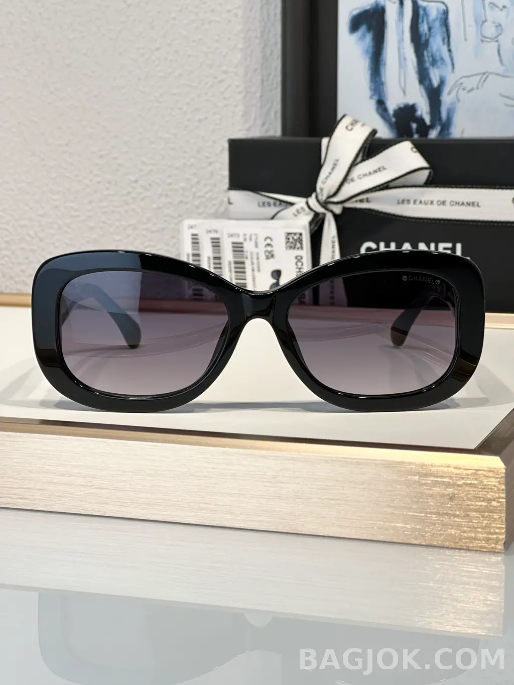 샤넬 Chanel 크리스탈 스퀘어 Sunglasses 상세 이미지