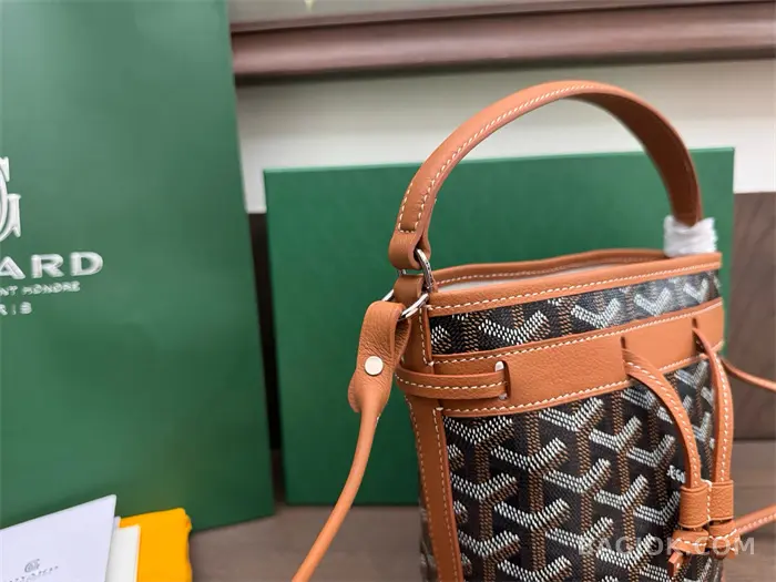 고야드 GOYARD 쁘띠플로 미니 버킷백 상세 이미지