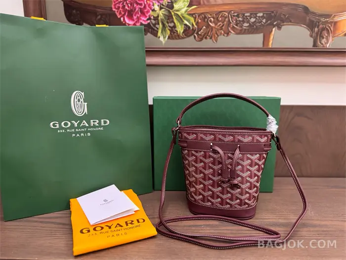 고야드 GOYARD 쁘띠플로 미니 버킷백 상세 이미지