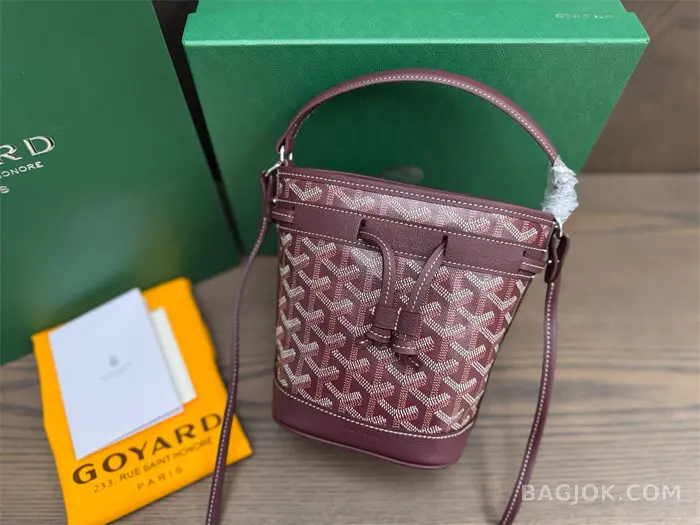 고야드 GOYARD 쁘띠플로 미니 버킷백 상세 이미지