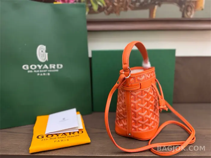 고야드 GOYARD 쁘띠플로 미니 버킷백 상세 이미지