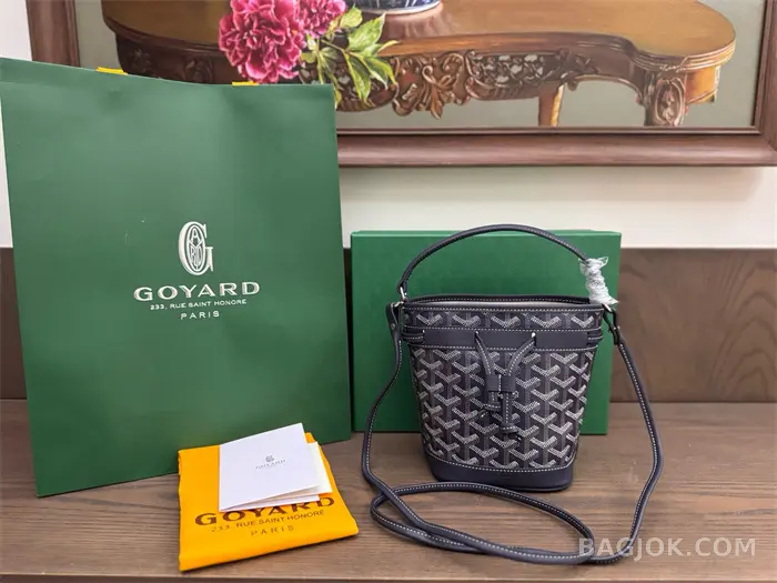 고야드 GOYARD 쁘띠플로 미니 버킷백 상세 이미지