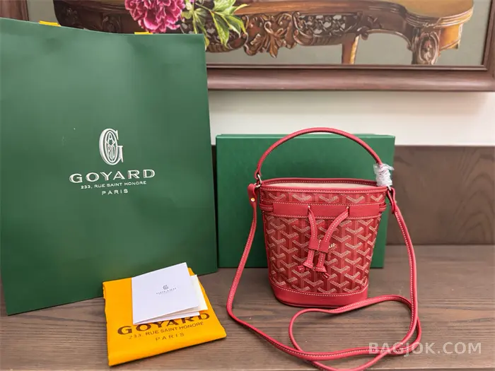 고야드 GOYARD 쁘띠플로 미니 버킷백 상세 이미지