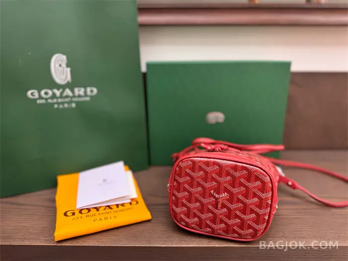 고야드 GOYARD 쁘띠플로 미니 버킷백 상세 이미지