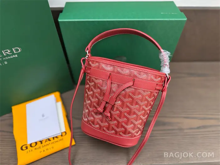 고야드 GOYARD 쁘띠플로 미니 버킷백 상세 이미지