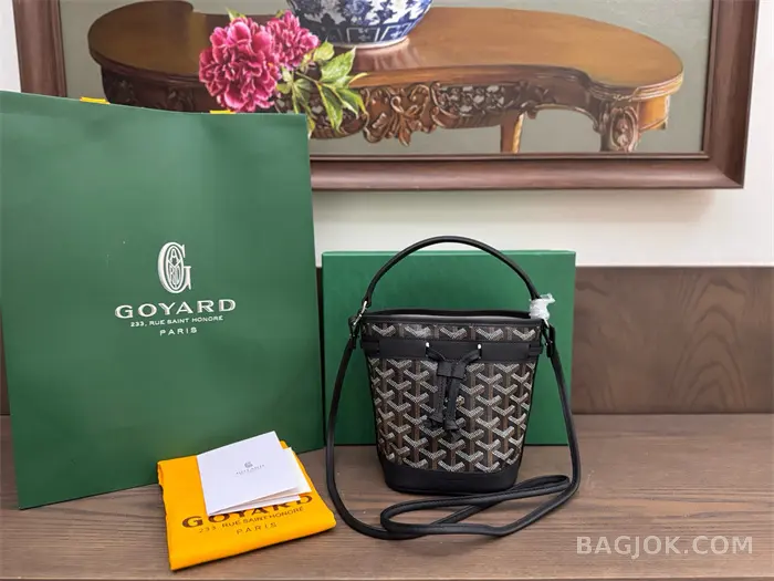 고야드 GOYARD 쁘띠플로 미니 버킷백 상세 이미지