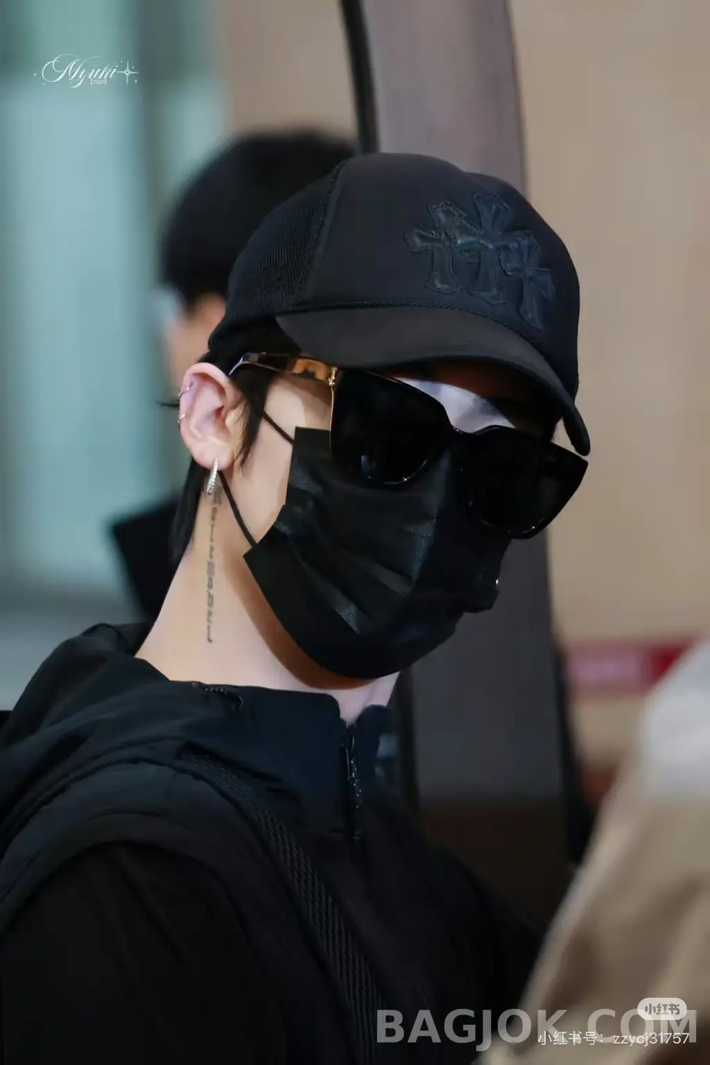 크롬하츠 크롬하츠 가죽 베이스볼 캡 상세 이미지