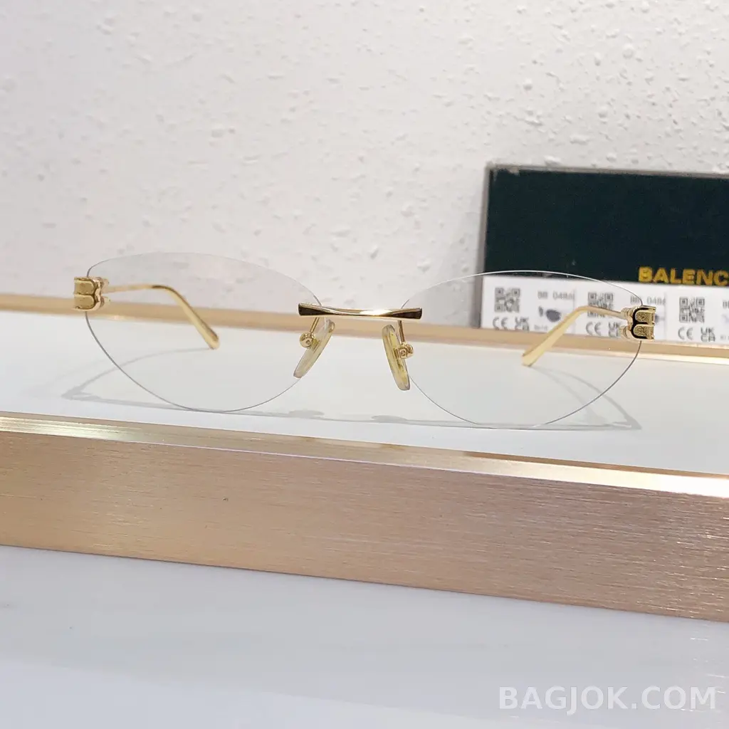 발렌시아가 Balenciaga BB0486 Rimless 안경 상세 이미지