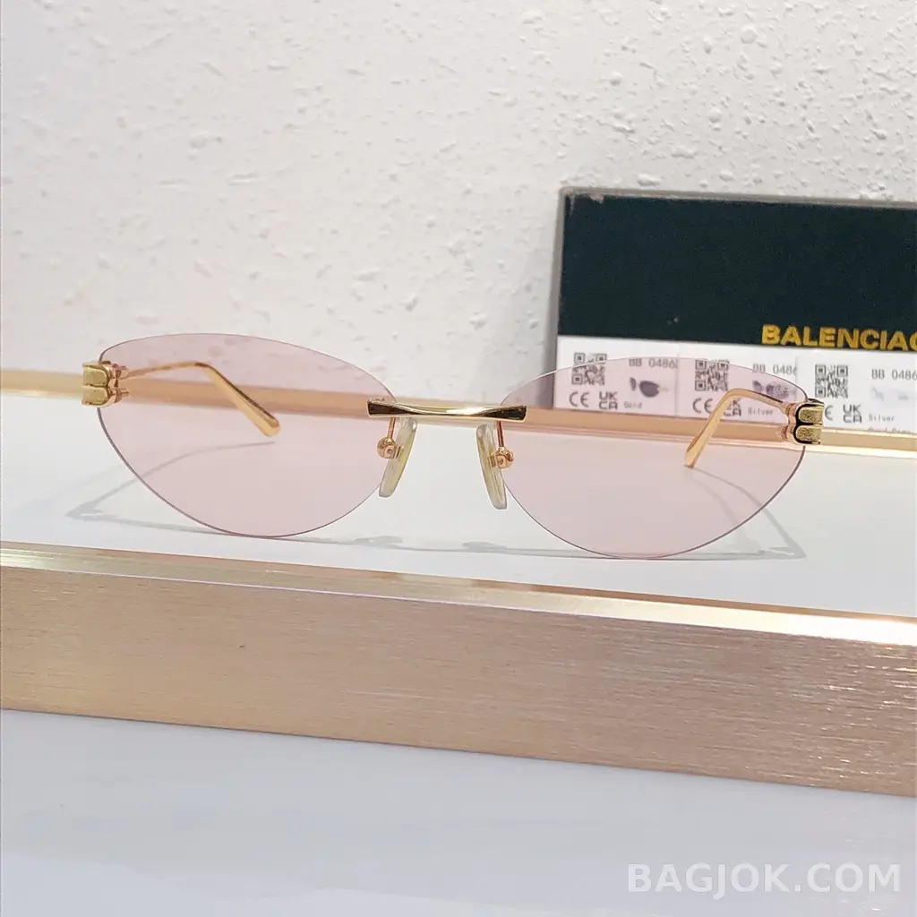 발렌시아가 Balenciaga BB0486S Rimless Sunglasses 상세 이미지