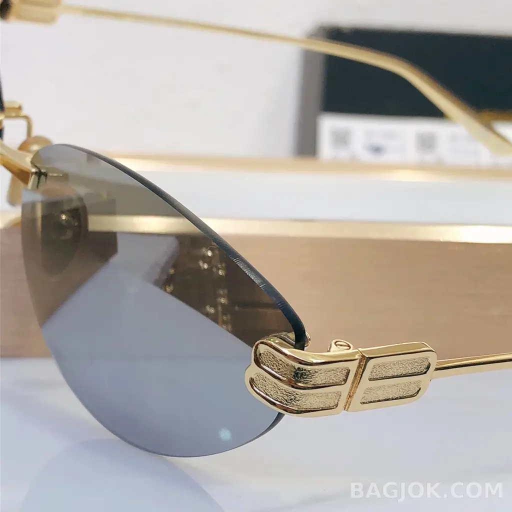 발렌시아가 Balenciaga BB0486S Rimless Sunglasses 상세 이미지