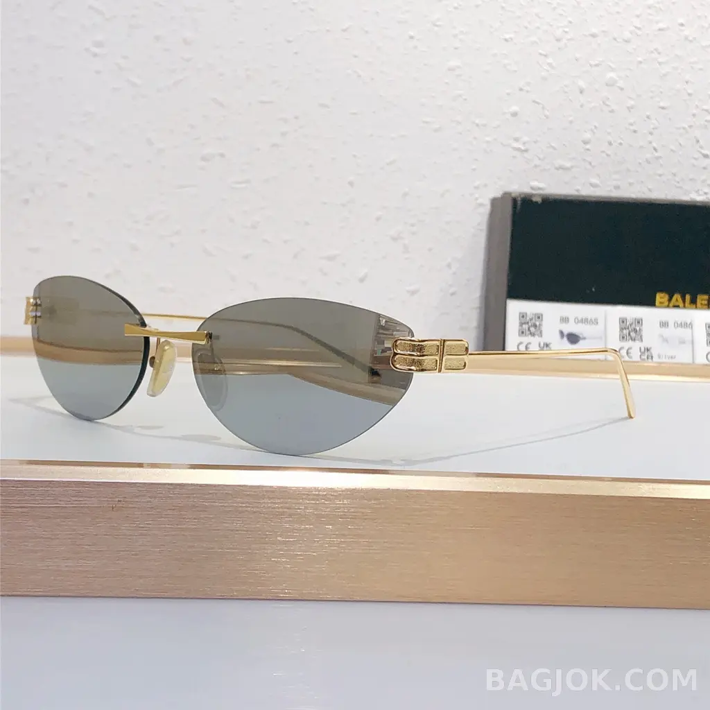 발렌시아가 Balenciaga BB0486S Rimless Sunglasses 상세 이미지