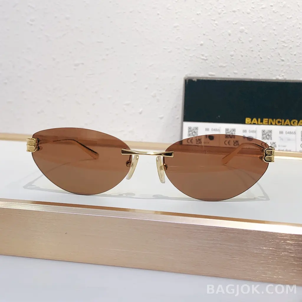 발렌시아가 Balenciaga BB0486S Rimless Sunglasses 상세 이미지