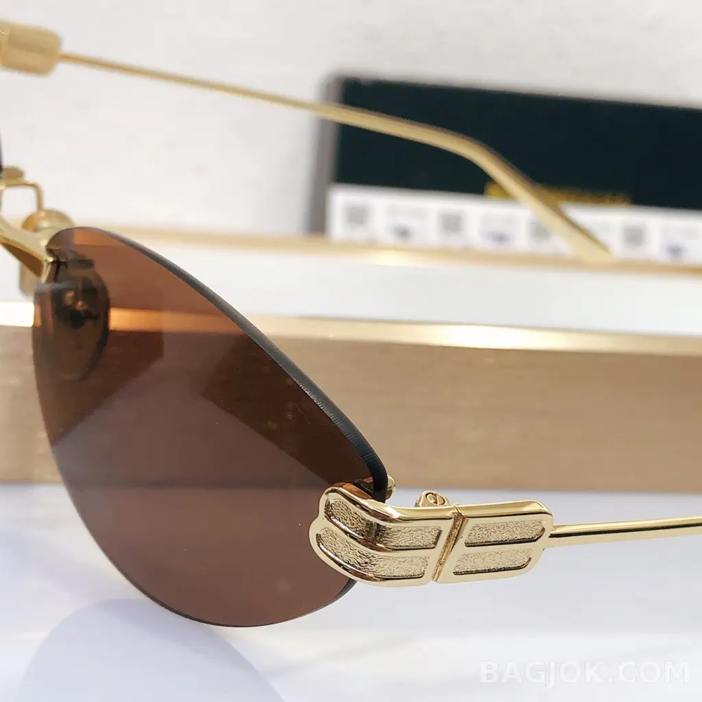 발렌시아가 Balenciaga BB0486S Rimless Sunglasses 상세 이미지