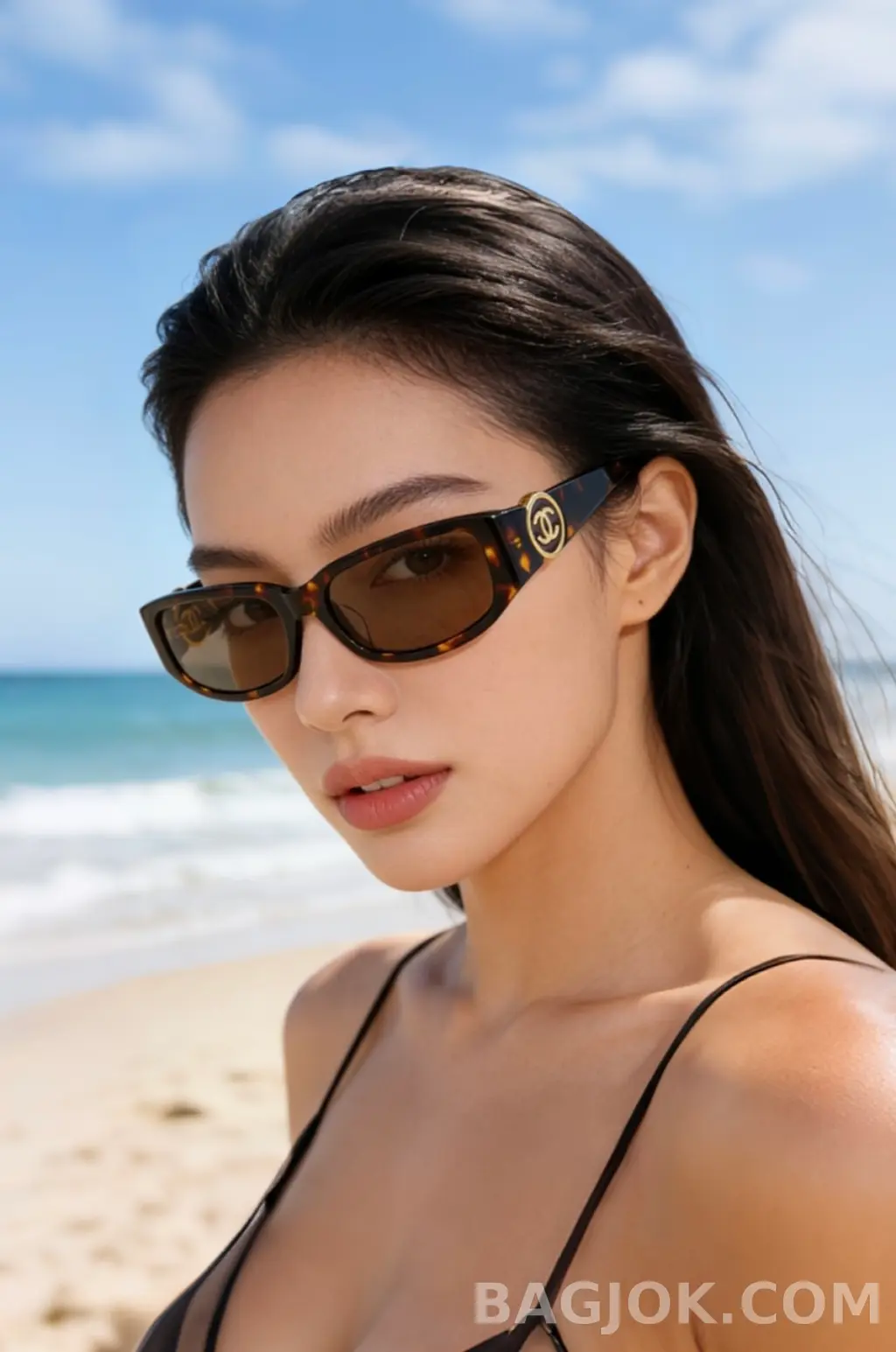 샤넬 Chanel 9522 CC 메달 Sunglasses 상세 이미지