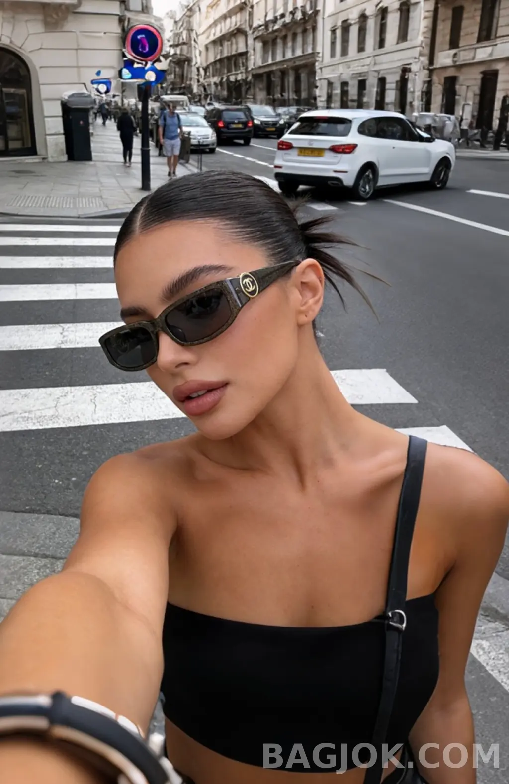 샤넬 Chanel 9522 CC 메달 Sunglasses 상세 이미지