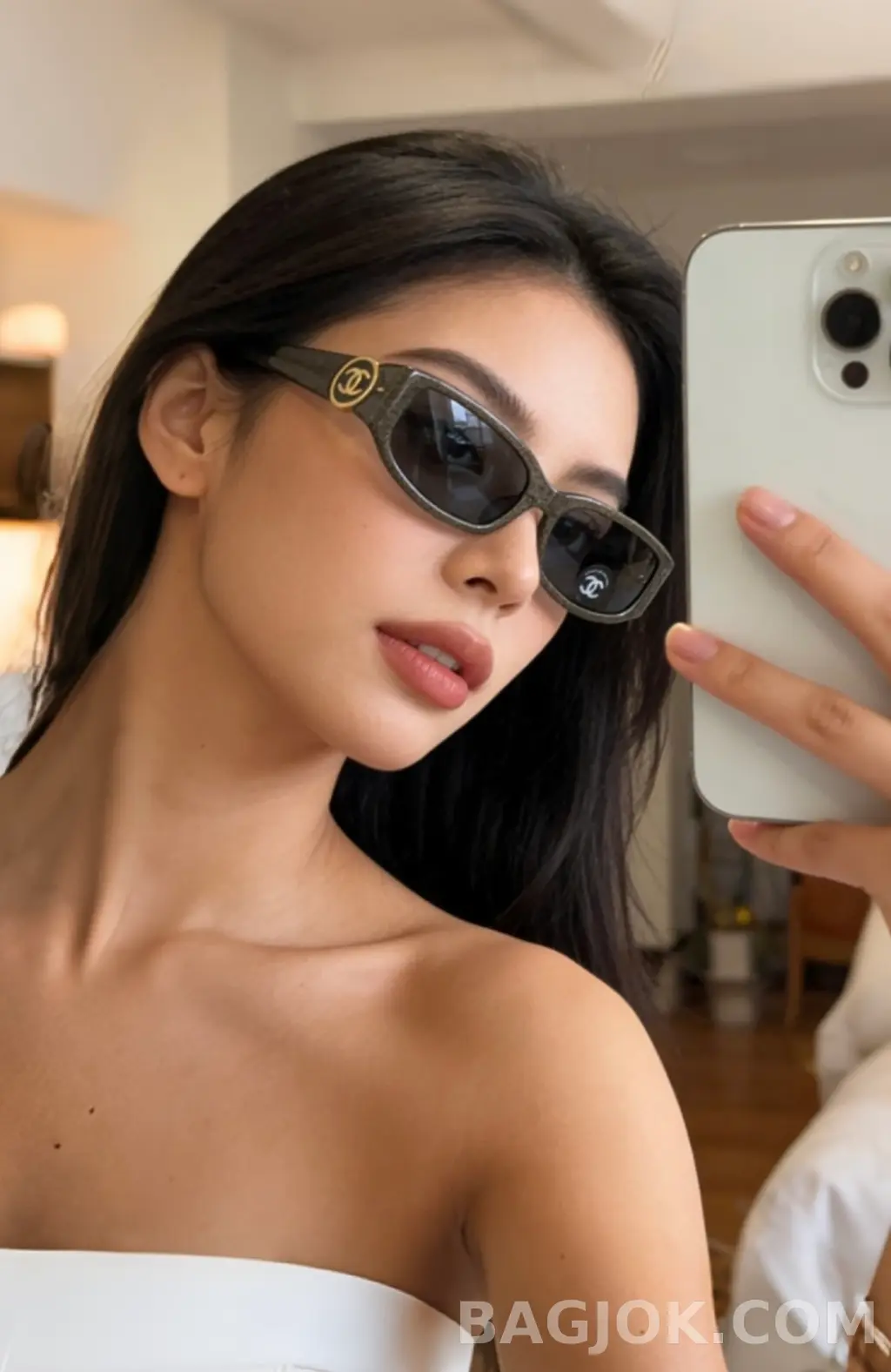 샤넬 Chanel 9522 CC 메달 Sunglasses 상세 이미지