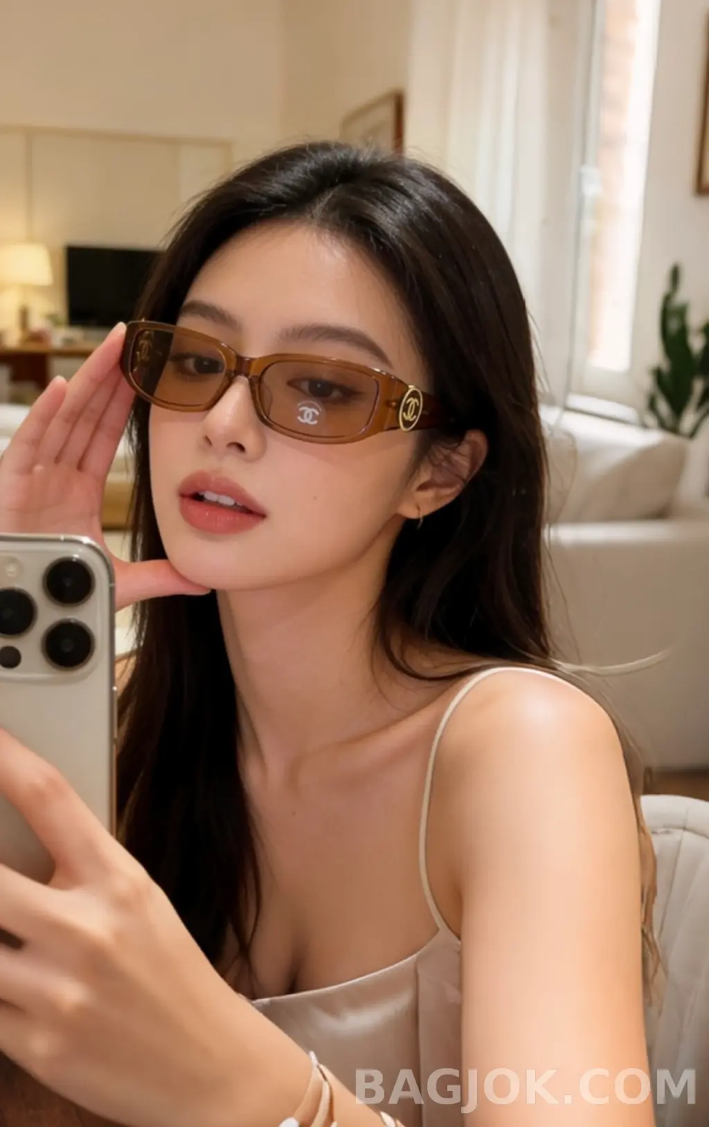 샤넬 Chanel 9522 CC 메달 Sunglasses 상세 이미지
