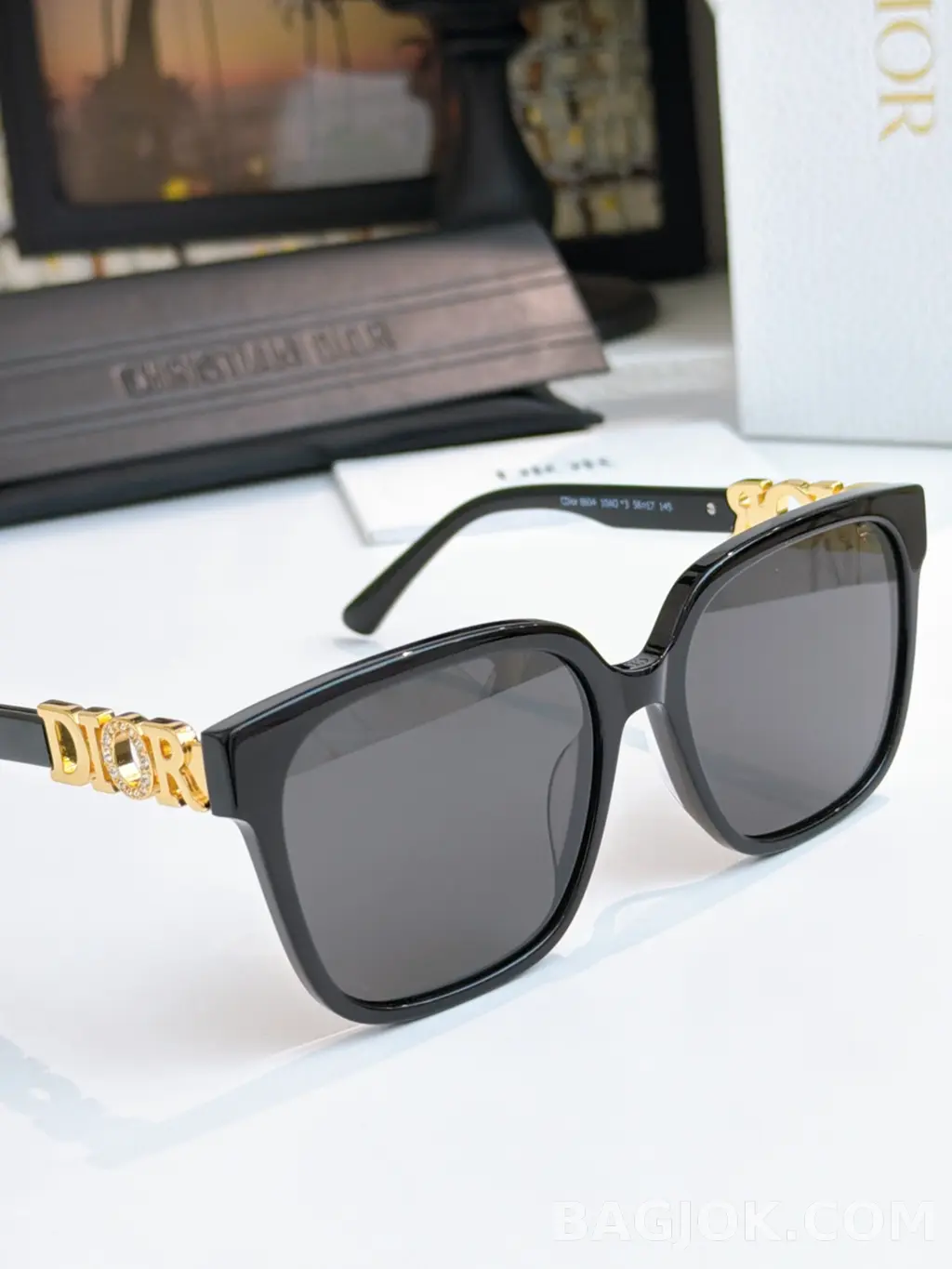 디올 Dior 8604 오버사이즈 스퀘어 Sunglasses 상세 이미지