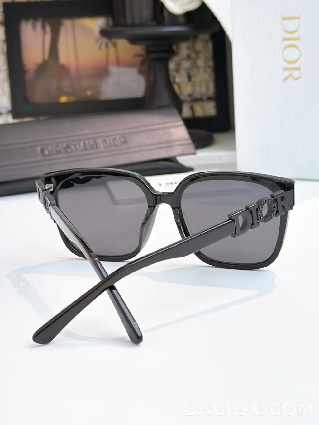 디올 Dior 8604 오버사이즈 스퀘어 Sunglasses 상세 이미지