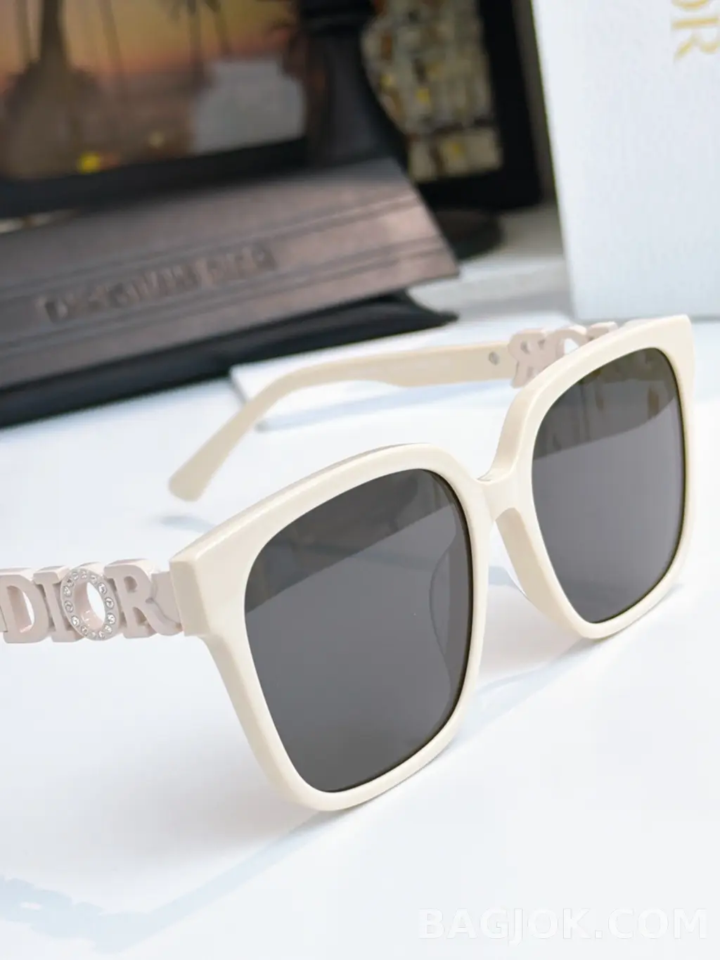 디올 Dior 8604 오버사이즈 스퀘어 Sunglasses 상세 이미지