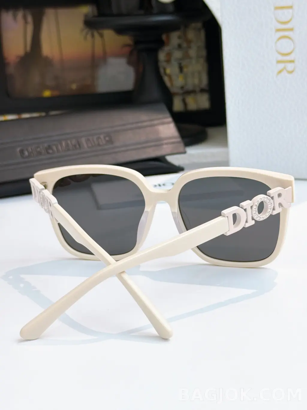 디올 Dior 8604 오버사이즈 스퀘어 Sunglasses 상세 이미지