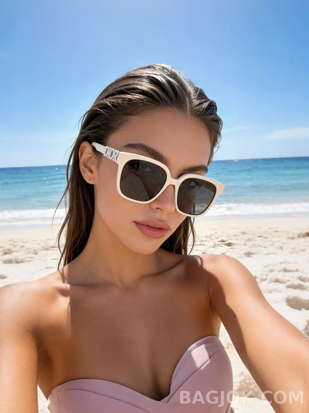 디올 Dior 8604 오버사이즈 스퀘어 Sunglasses 상세 이미지