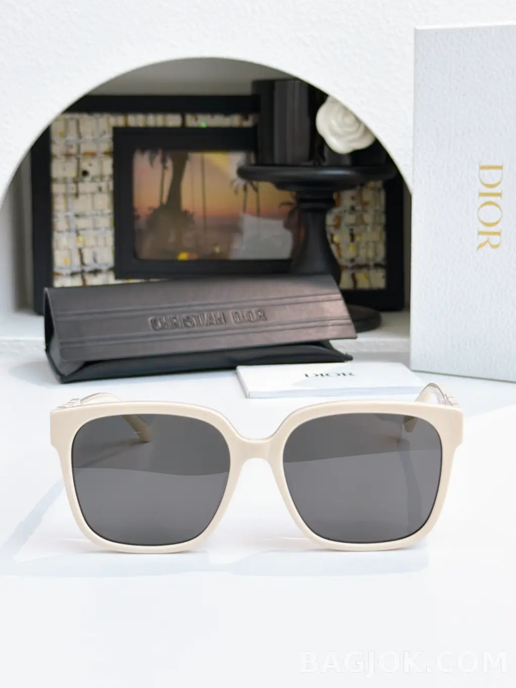 디올 Dior 8604 오버사이즈 스퀘어 Sunglasses 상세 이미지