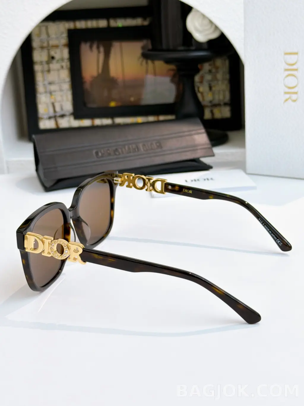 디올 Dior 8604 오버사이즈 스퀘어 Sunglasses 상세 이미지