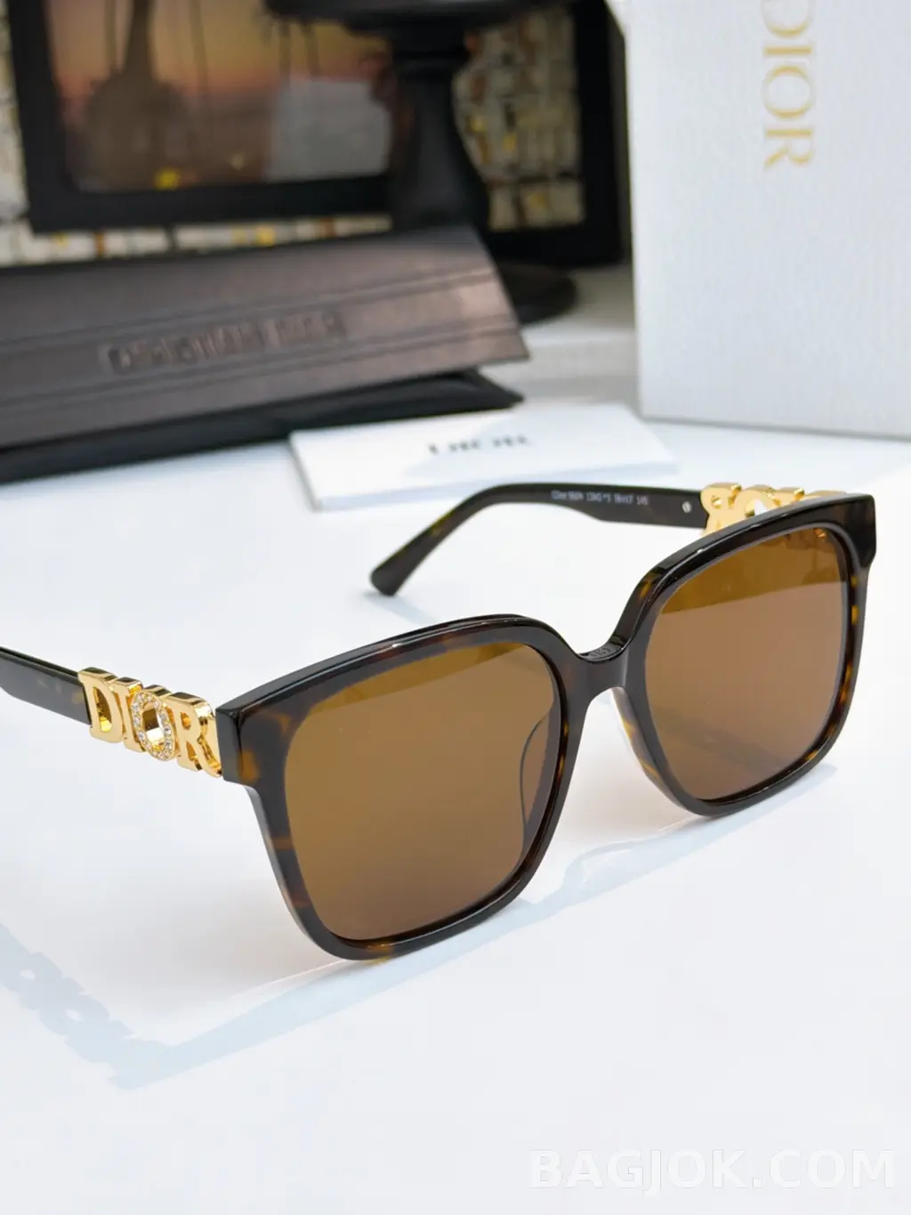 디올 Dior 8604 오버사이즈 스퀘어 Sunglasses 상세 이미지