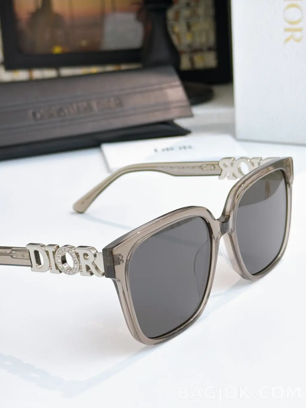 디올 Dior 8604 오버사이즈 스퀘어 Sunglasses 상세 이미지