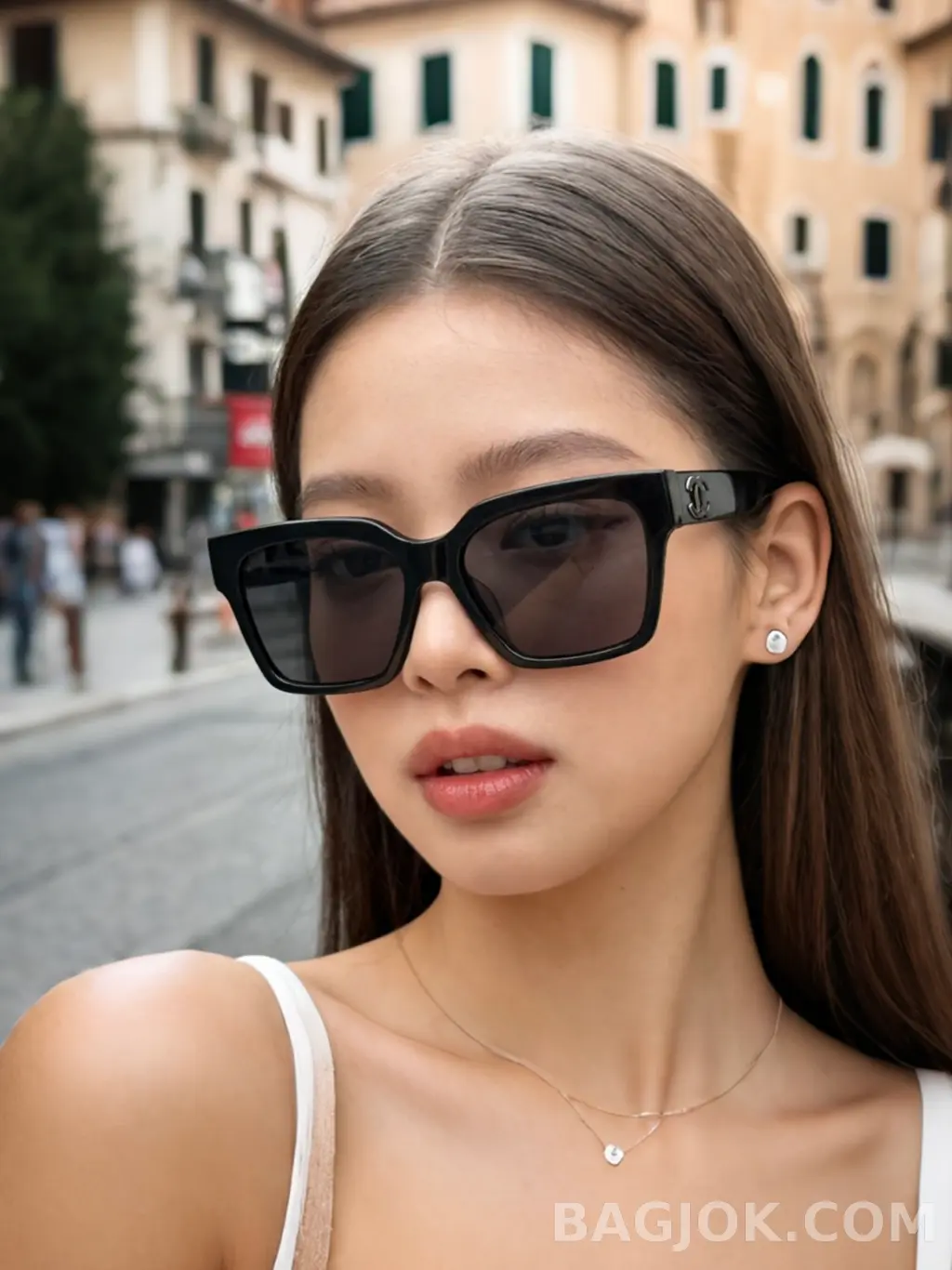 샤넬 Chanel CH5557 오버사이즈 스퀘어 Sunglasses 상세 이미지