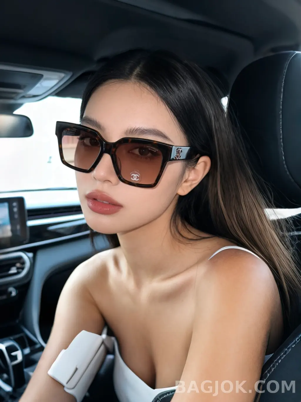 샤넬 Chanel CH5557 오버사이즈 스퀘어 Sunglasses 상세 이미지