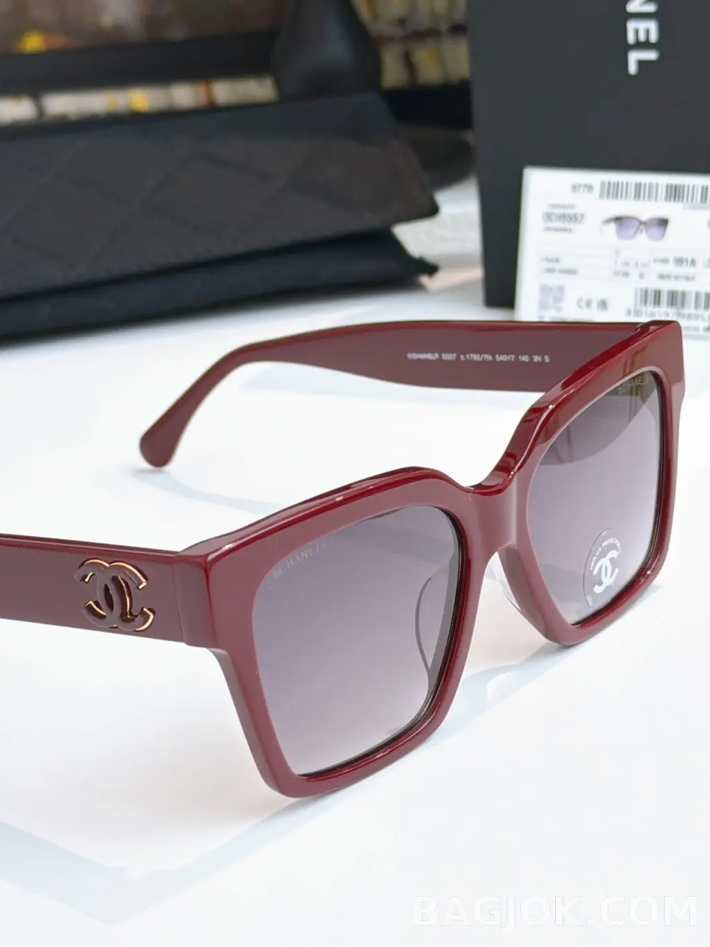 샤넬 Chanel CH5557 오버사이즈 스퀘어 Sunglasses 상세 이미지