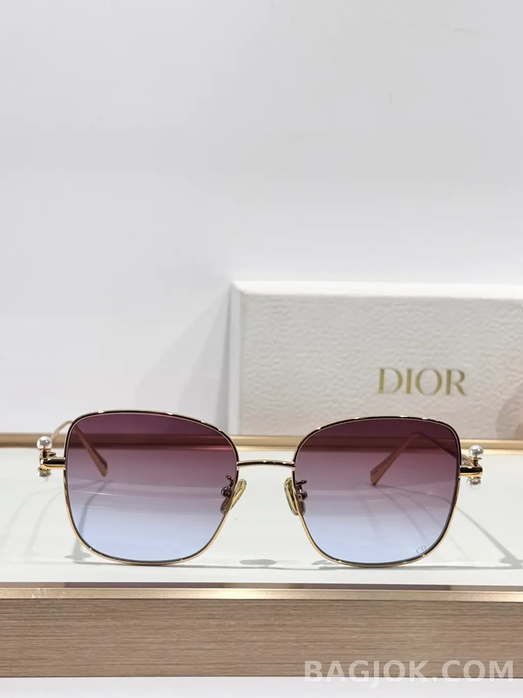 디올 Dior 펄 오버사이즈 스퀘어 Sunglasses 상세 이미지
