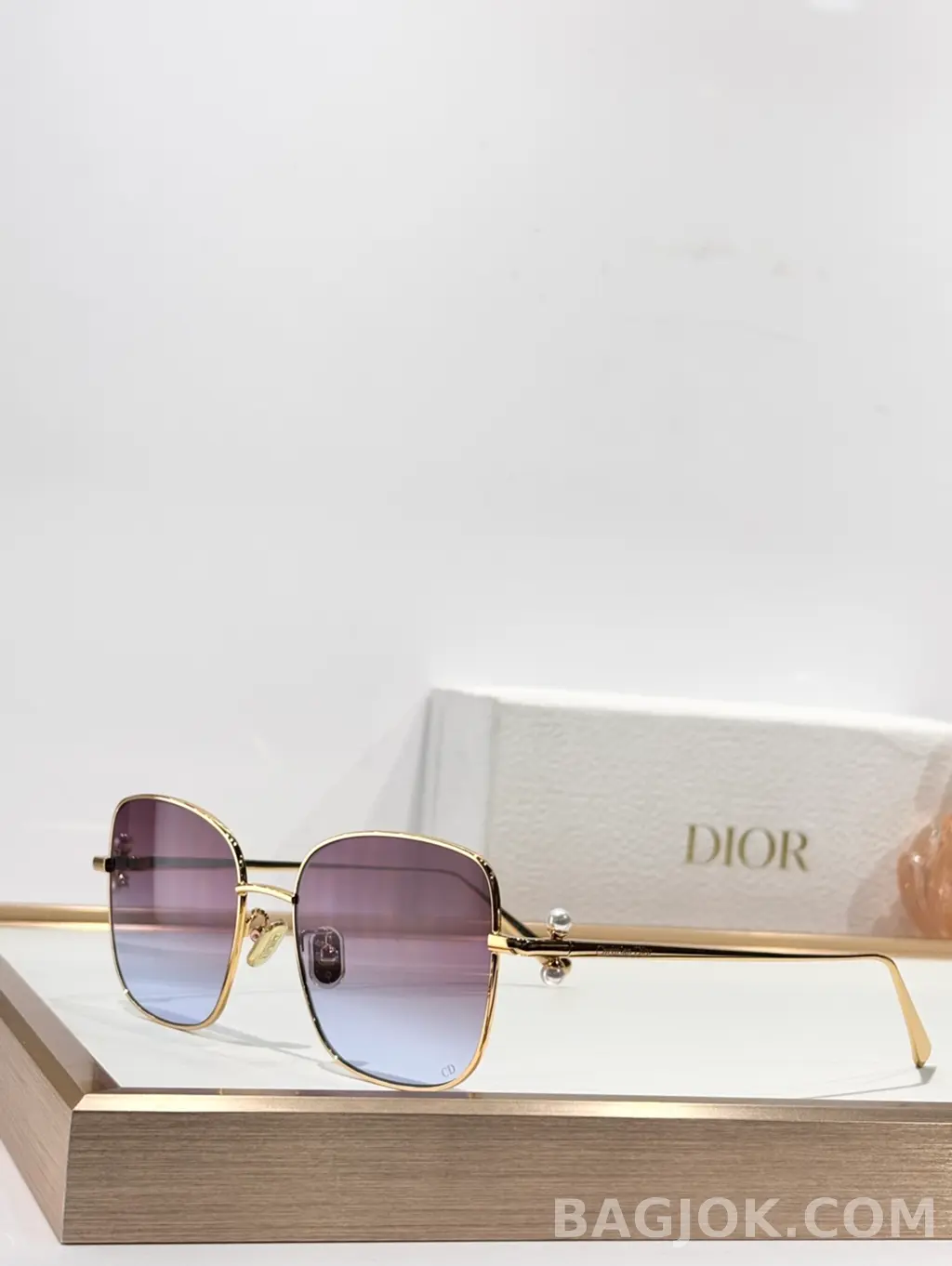 디올 Dior 펄 오버사이즈 스퀘어 Sunglasses 상세 이미지